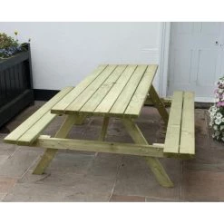 Ruby UK Picnic Table 180cm X 180cm