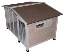 Ruby Group Kerbl Dog House With Glass Front