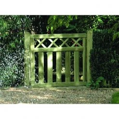 Ruby UK Cross Top Gate Softwood