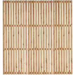 Ruby UK Cedar / Larch Slatted Fence Panels (Vertical)