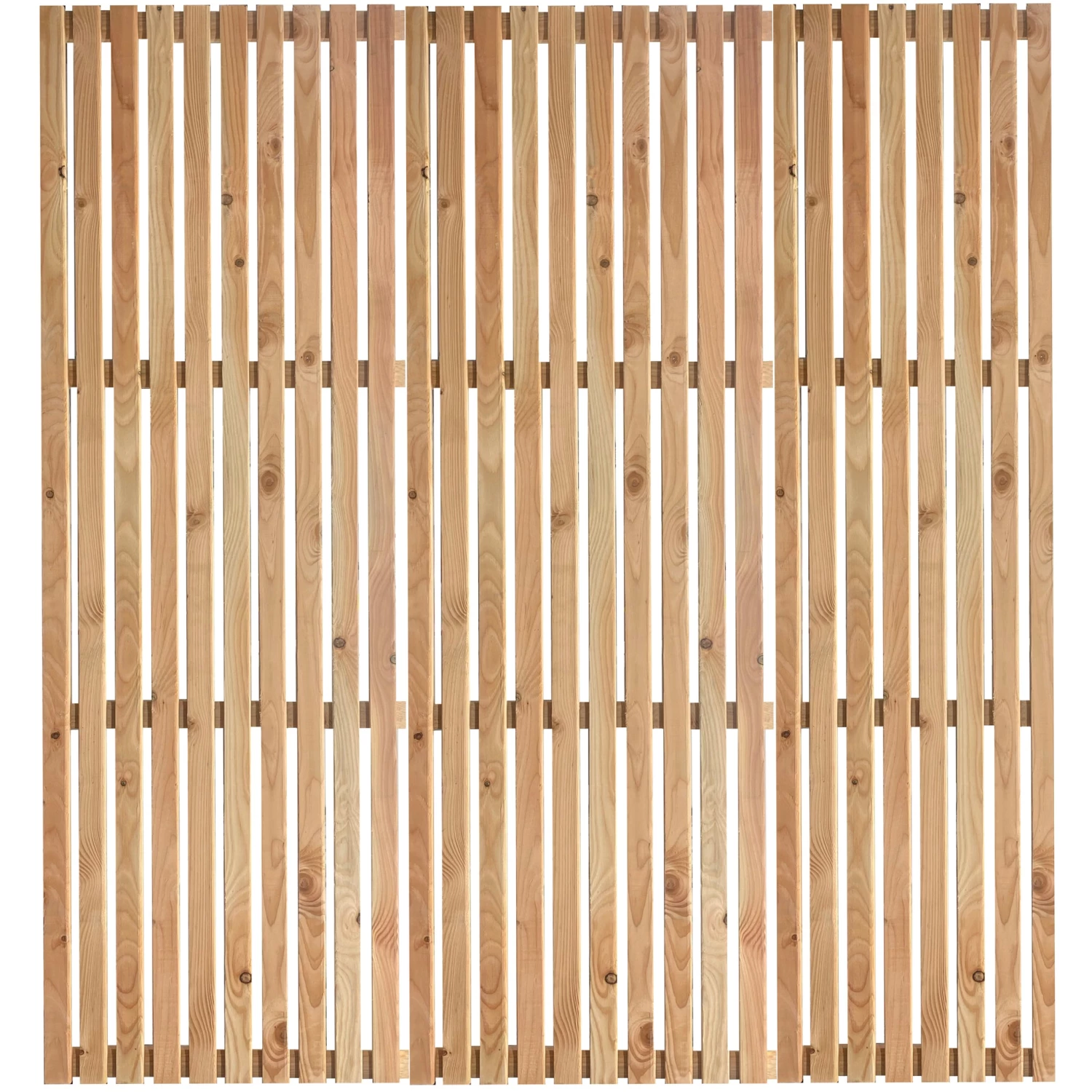 Ruby UK Cedar / Larch Slatted Fence Panels (Vertical) 4 Ruby UK Cedar / Larch Slatted Fence Panels (Vertical)