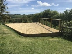 Ruby UK Premium Decking Boards 1.2m - 3.6m Lengths Pressure Treated