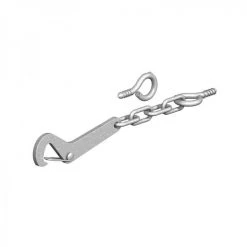 Ruby UK 6" Galvanised Safety Hook & Eye Side Gates