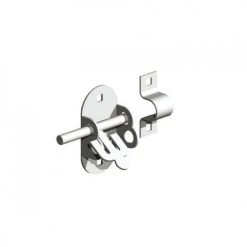 Ruby UK Oval Padbolt - Gate/Shed/Garage Latch Latched & Catches