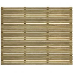 Ruby UK Sawn Timber Slatted Fence Panels (Horizontal)