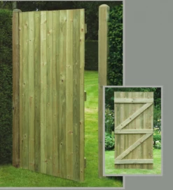Ruby UK Softwood Side Gate Tongue & Groove