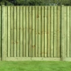 Ruby UK Decorative Premium Featheredge Pressure Treated Fence Panels