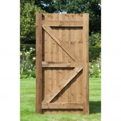 Ruby Featheredge Garden Gate (Green/Brown) Softwood 12 Ruby Featheredge Garden Gate (Green/Brown) Softwood