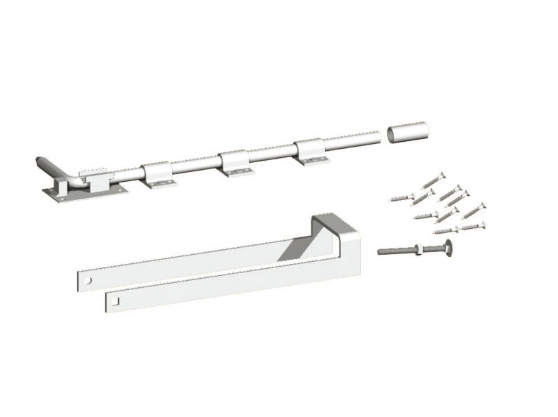 Ruby UK 5 Bar Gates Drop Bolt & Throwover Loop - Galvanised 3 Ruby UK 5 Bar Gates Drop Bolt & Throwover Loop - Galvanised