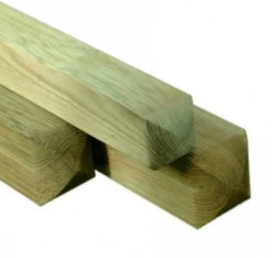 Ruby UK 3" X 3" 4" X 4" Planed Pressure Treated Timber