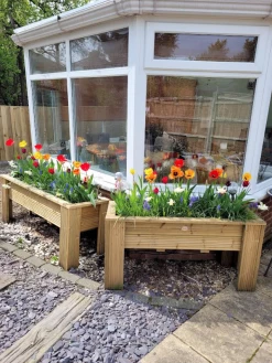 Ruby UK Decking Premium Raised Planter