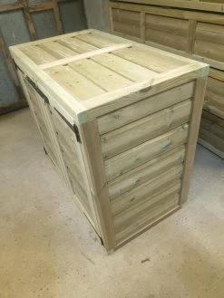 Ruby UK Wheelie Bin Box Storage Unit Bin Storage 10 Ruby UK Wheelie Bin Box Storage Unit Bin Storage