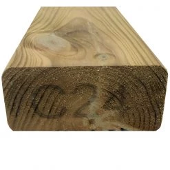 Ruby UK C24 4" X 2" Pressure Treated