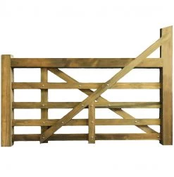Ruby Group Straight Heel Clawton Rough Sawn Gate Softwood