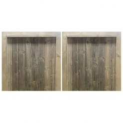 Ruby UK Croyde Mortise & Tenon T&G Entrance Gate (Pair) Softwood