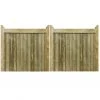 Ruby UK Highampton Mortise And Tenon T&G Entrance Gate (Pair)