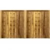 Ruby UK Iroko Croyde Mortise & Tenon Entrance Gates (Pair)