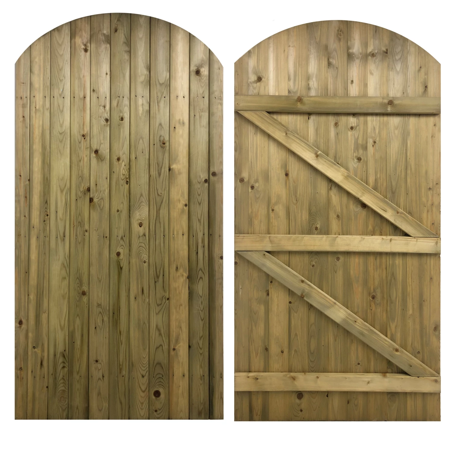 Ruby UK Tongue And Groove Arched Top Gate Softwood 3 Ruby UK Tongue And Groove Arched Top Gate Softwood