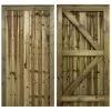 Ruby UK Side Gate Featheredge Premium Frame Softwood