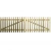 Ruby UK Picket Driveway Gate (Pair) 2 Ruby UK Picket Driveway Gate (Pair)