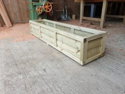 Ruby UK Luxury Loglap Planters Decking