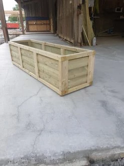 Ruby UK Luxury Loglap Planters Decking