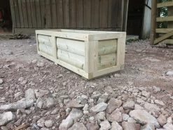 Ruby UK Luxury Loglap Planters Decking