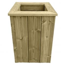 Ruby UK Decking Tall Handmade Premium Wooden Garden Planter