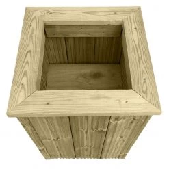 Ruby UK Decking Tall Handmade Premium Wooden Garden Planter