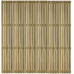 Ruby UK Sawn Timber Slatted Fence Panels (Vertical)