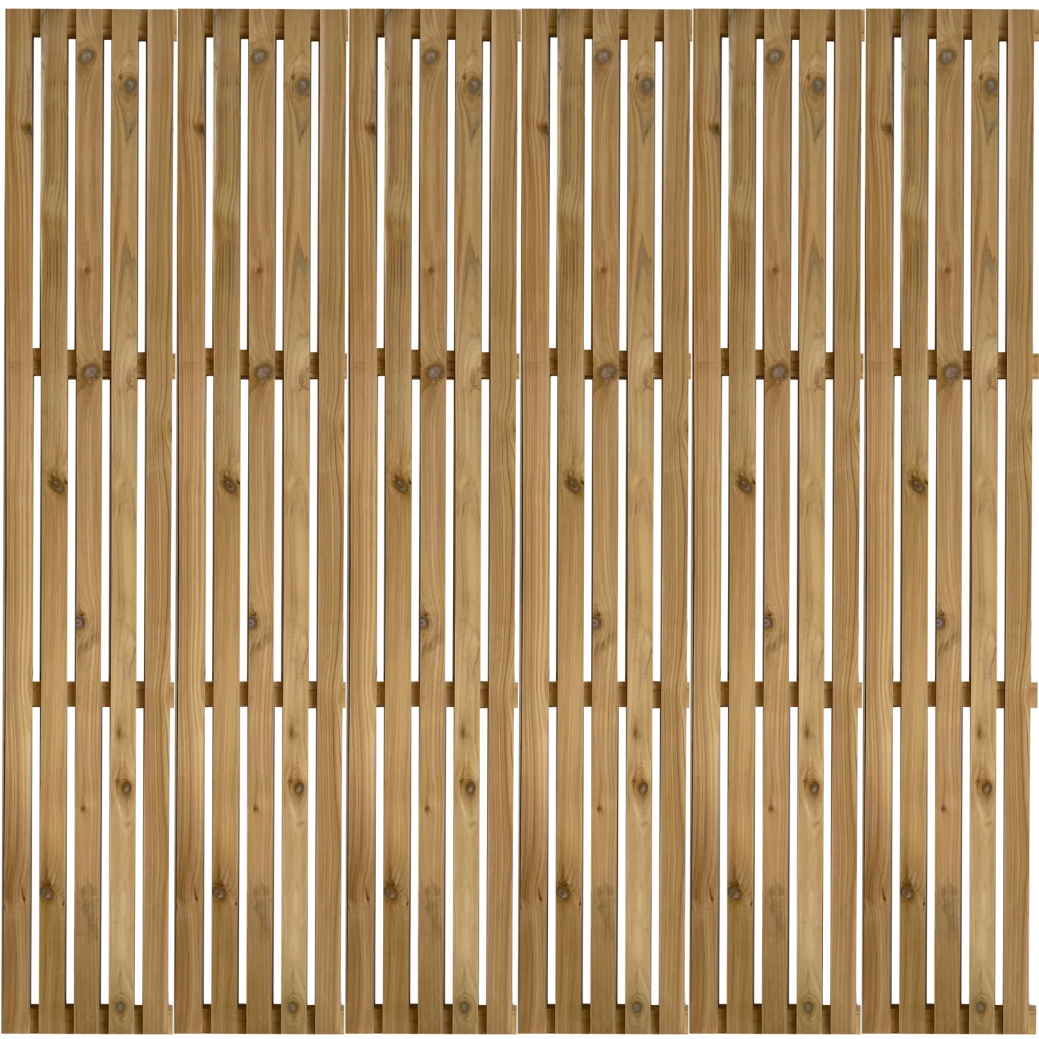 Ruby UK Cedar / Larch Slatted Fence Panels (Vertical) 3 Ruby UK Cedar / Larch Slatted Fence Panels (Vertical)