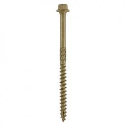Ruby UK Fixings 50 X Timber Hex Head Screws
