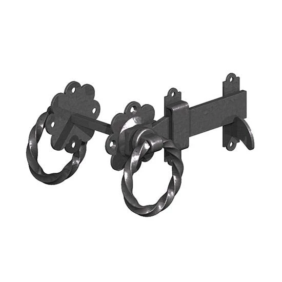 Ruby UK Driveway Gate 6" Twisted Ring Latch 4 Ruby UK Driveway Gate 6" Twisted Ring Latch