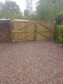 Ruby UK Highampton Mortise And Tenon T&G Entrance Gate (Pair)