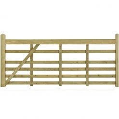 Ruby Group Softwood Windsor Planed Entrance Gate