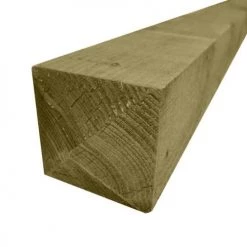 Ruby UK Treated Wooden Gate Post (6x6, 7x7 & 8x8)